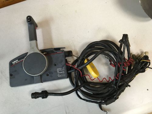 Yamaha 90 hp 2 stroke outboard motor control box push to open freshwater mn