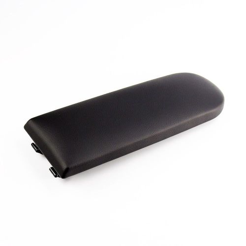 New black leather center console latch armrest cover for vw golf jetta mk4 98-04