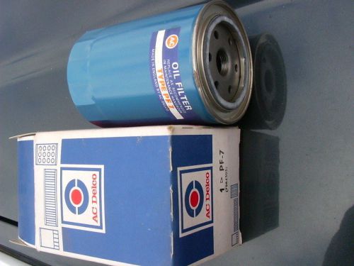 Oil filter buick cadillac olds. pont. studebaker ac pf7