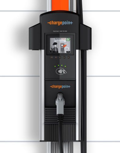 Chargepoint ct4013-gwn evse commercial ev charging station, wall mount (gateway)