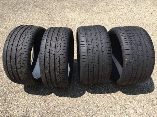 Pirelli p zero 335/25 zr22 and 285/30 zr22 staggered tire set of 4