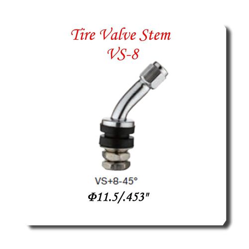 1 kit vs-45  chrome tire valve stem for holes Φ11.5 mm / .453&#034; fits: motorcycle