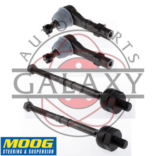 Moog inner &amp; outer tie rod ends fits ford explorer mountaineer ranger 06-11 rwd