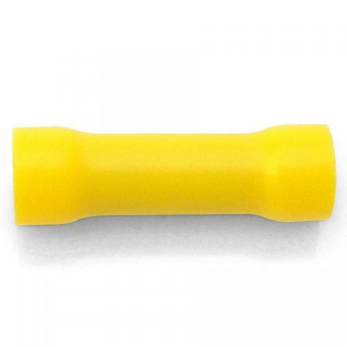 Blister pack butt connector yellow vinyl3 tap adhesive butt crimps crimp cap