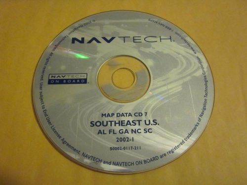 Land rover bmw navtech navigation system cd # 7 oem southeast 2002-1