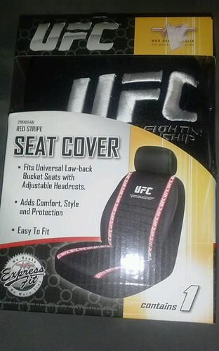 Nib ufc black and rwd car seat cover