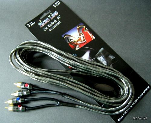 El7d  2-rca  stereo audio cable  5.1 m / 16 feet