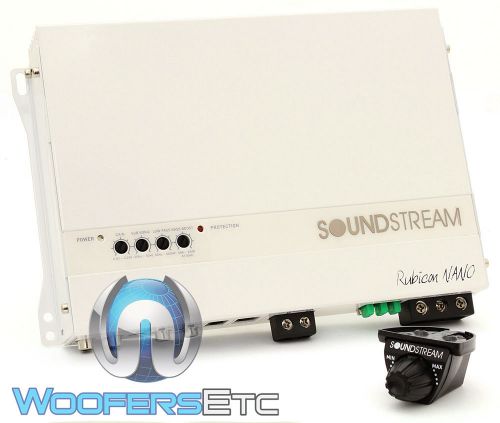 Soundstream mr1.2000d monoblock 2000w subwoofers speakers marine boat amplifier