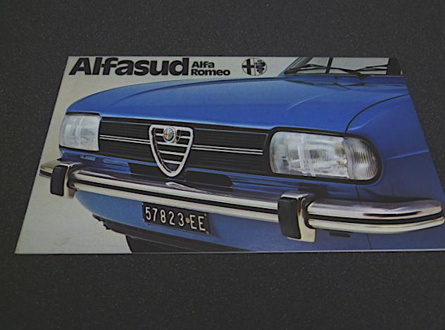 Alfa romeo alfasud 1972 factory brochure #n215