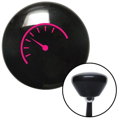 Pink instrument gauge black retro shift knob with m16 x 1.5 insertlever