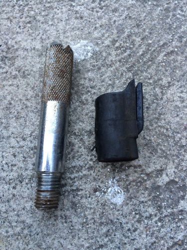 Vintage 1960&#039;s mercedes wheel align tool with rubber clip w111 w108 w113