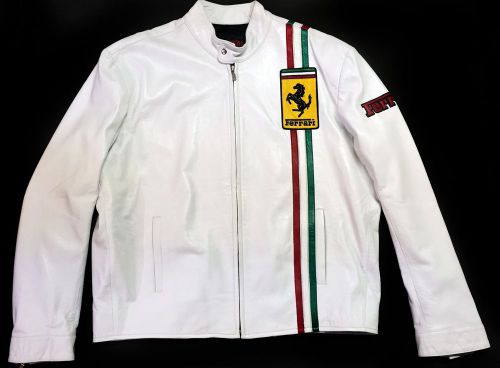 Ferrari leather racing or motorcycle jacket!!!