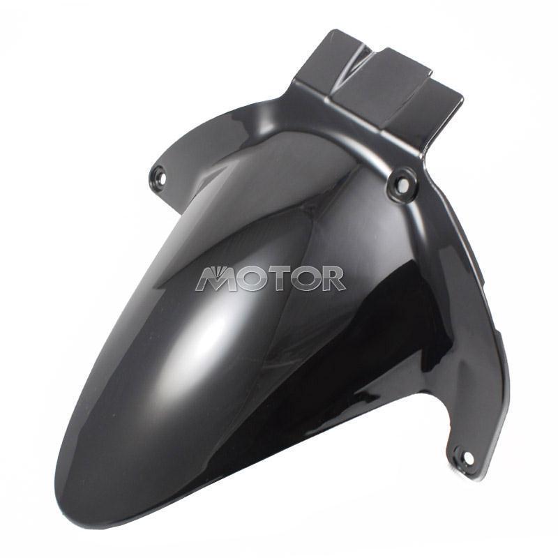 Black rear hugger fender mudguards for honda cbr600 cbr 600 f4i 2001-2007 04 05