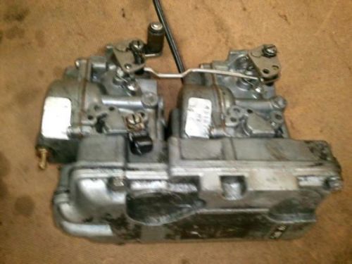 45hp johnson/evinrude outboard carbs and airbox 1980s