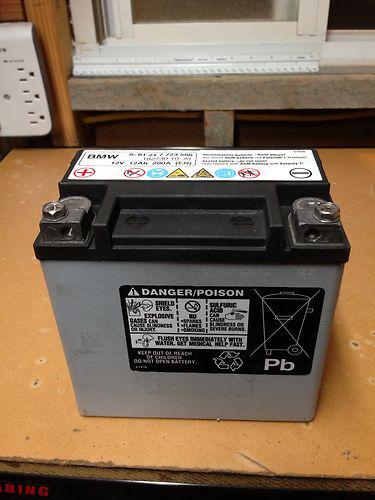 Motor cycle battery