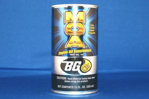Bg products moa  110 engine oil additive gas mileage less friction reducer