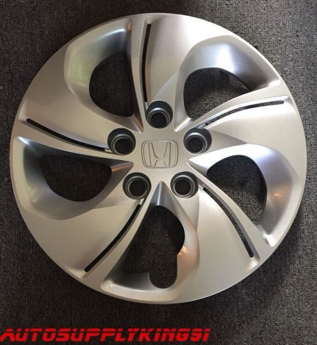 Honda civic lx 15in hubcap wheel cover 2013-2015 genuine oem 55092 silver jdm