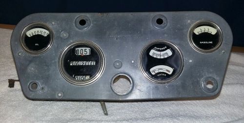 ~1931 1932 chevy cluster gauge/80 mph speedometer/amp/water/gas/oil ~rat rod~