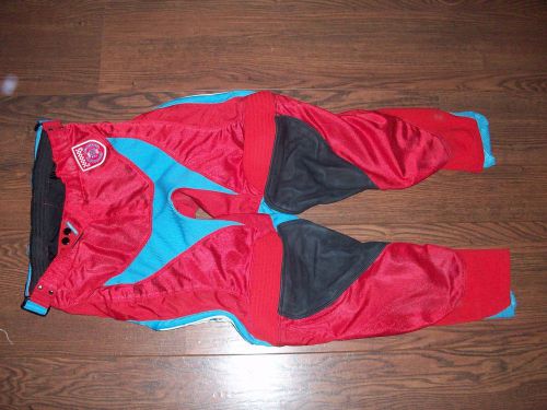 Tld troy lee designs se pro corse pant size 30 red blue motocross mx riding gear