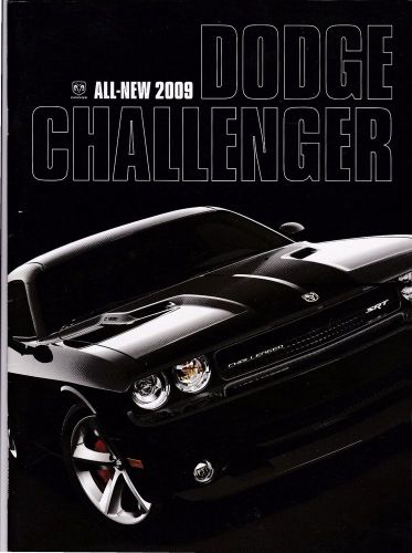 2009 dodge challenger sales brochure dealer literature