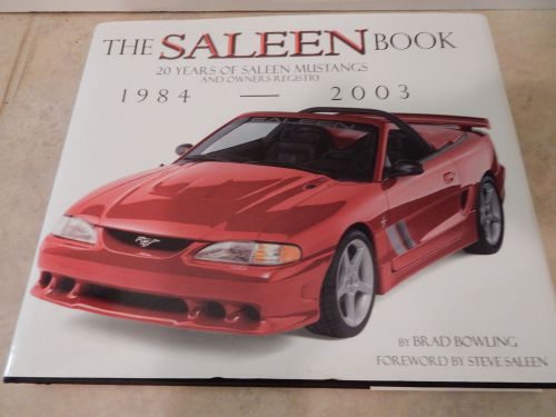 The saleen book owners registry