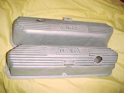 Ford mustang cobra shelby 390 427 428 weiand tall letter pentroof valve covers