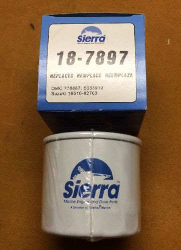 New sierra premium marine oil filter 18-7897 nos