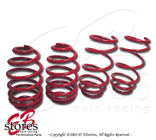 Megan red lower springs audi a4 96 97 98 99 00 01 fwd