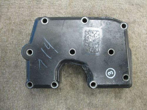 1982 mercury 18hp exhaust manifold and cover p/n 92329,92330