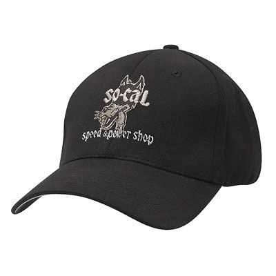 So-cal speed shop headware so-cal wolf black large/x-large