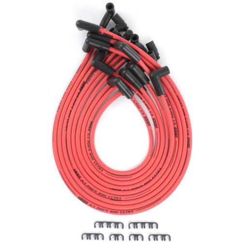 Jegs performance products 4020211 8.5mm red ultra pow r wires small block chevy