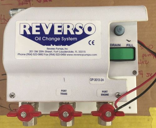 Reverso oil change system 24volt