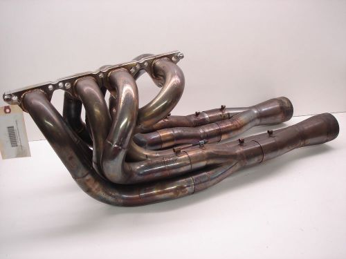 Nascar pro-fab stainless steel tri-y exhaust headers w/ collectors 1.875&#034;-2.000&#034;