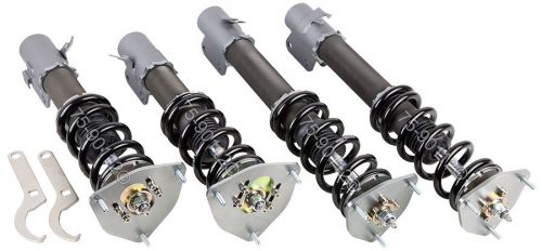 Brand new performance adjustable coilover suspension kit fits subaru impreza wrx