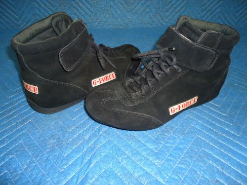 Nice g-force racing shoes-race grip-black-mid top-men&#039;s us size 11 *no reserve*