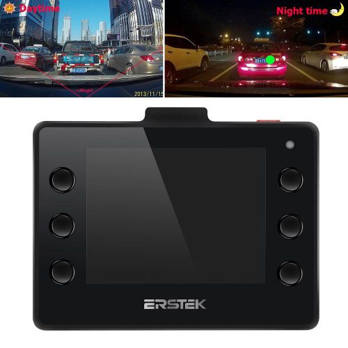 Ecar 1s security coded angle video recorder car 170°hd 1080p wide camera dvr gps