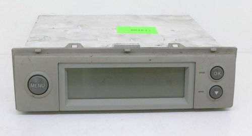 Nissan micra p12 central info display lcd monitor Écran clock / uhr 4453740