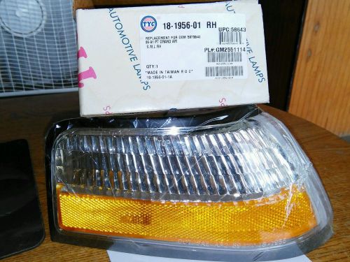 New aftermarket 89-91 grand am right side marker light fender mounted