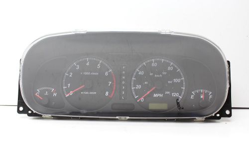 00 01 02 rodeo speedometer head instrument cluster gauges panel 112,358 p2086