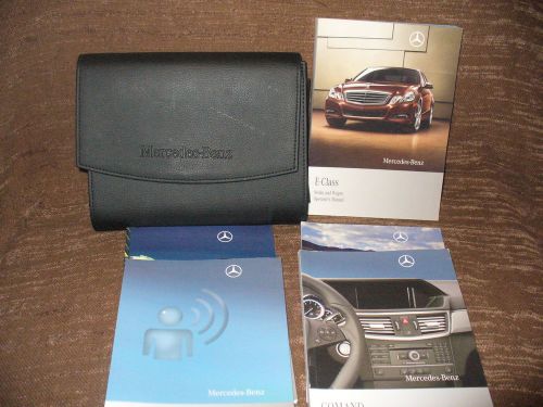 2011 11 mercedes benz e-class owners manual with case 100