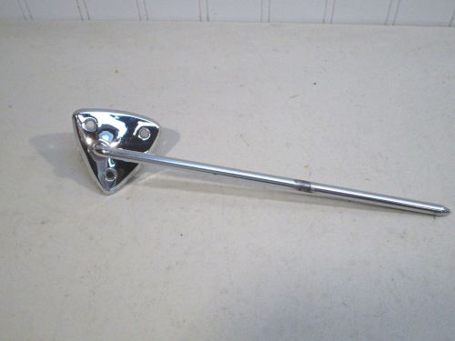 Nos 1962-1964 ford galaxie chrome sunvisor arm, fits left or right
