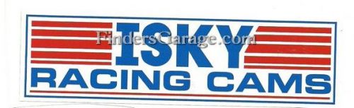 Isky racing cams  decal original not a repo