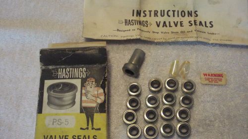 Hastings positive type valve seals amc 250, 327 chevy small block ford y-block