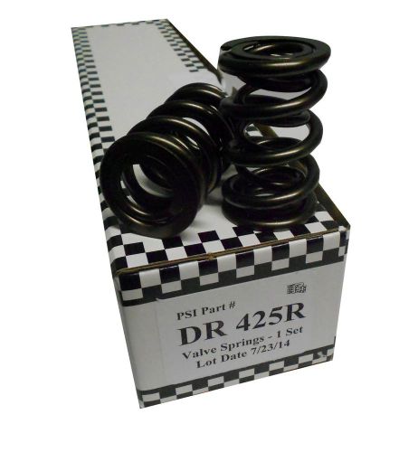 Psi dr425r drag race dual valve spring 1.660&#034; 1.050&#034; max lift set of 16