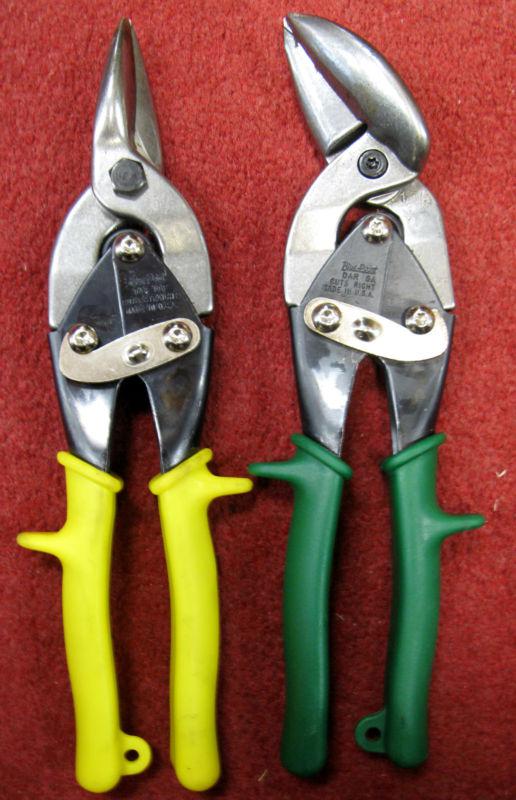 Blue point tin snips cutters  stright and right das10b dar9a