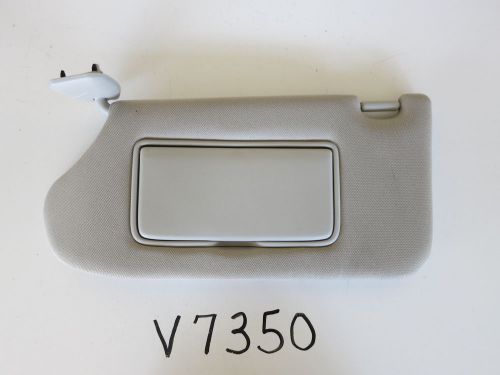 13 14 15 nissan altima left driver side interior sun visor sunvisor grey v7350