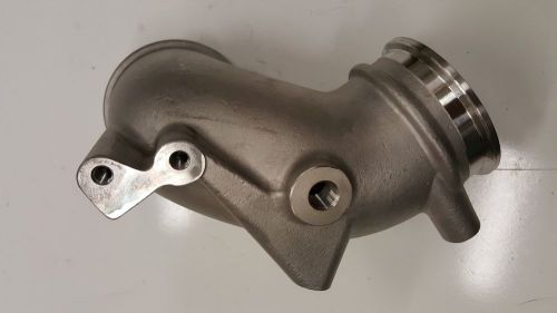 Stainless steel exhaust bend replaces yanmar p/n 119778-13301, 119778-13300