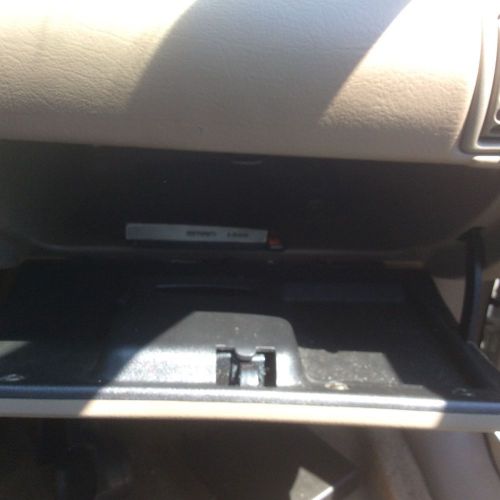 2002 chevrolet cavalier glove box