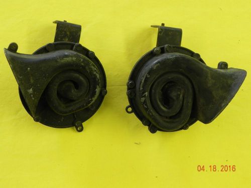 Lot of 2 sparton automotive horns made in usa