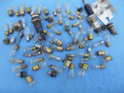 Large lot of mostly vintage auto bulbs